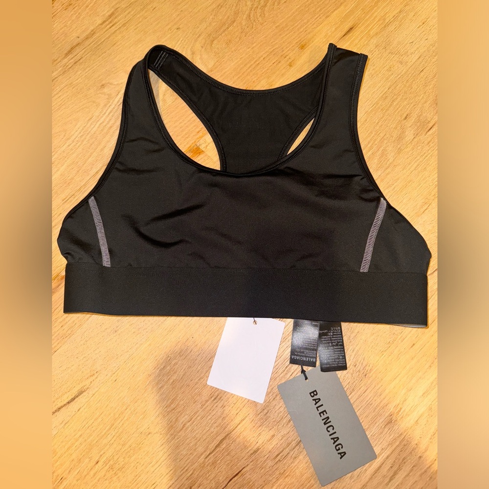 Balenciaga women’s sports bra brand new